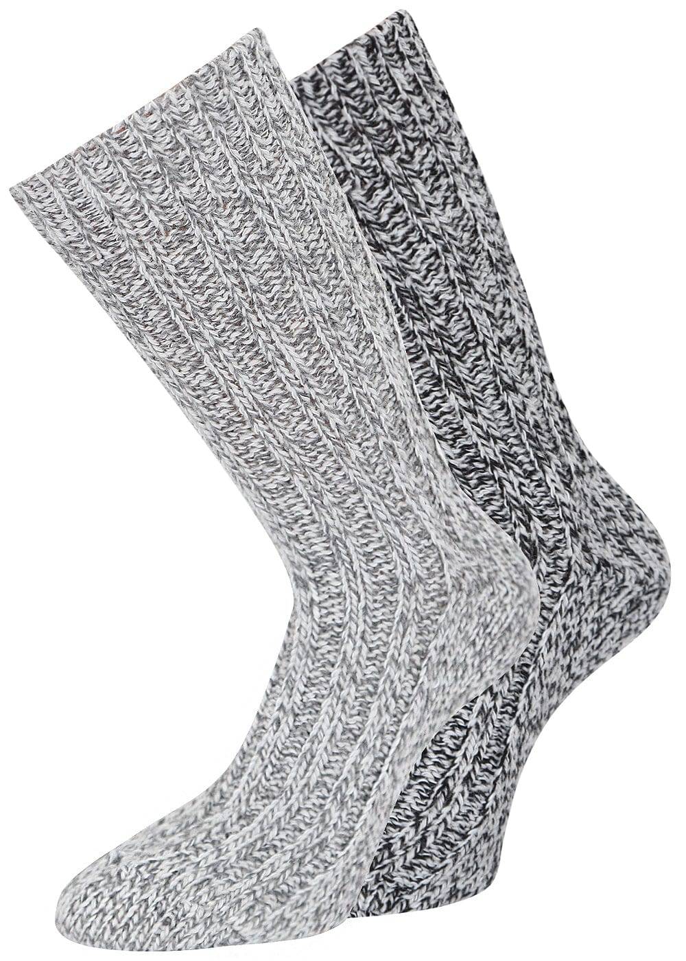 KB Socken Norwegersocken Grau - 2 Paar