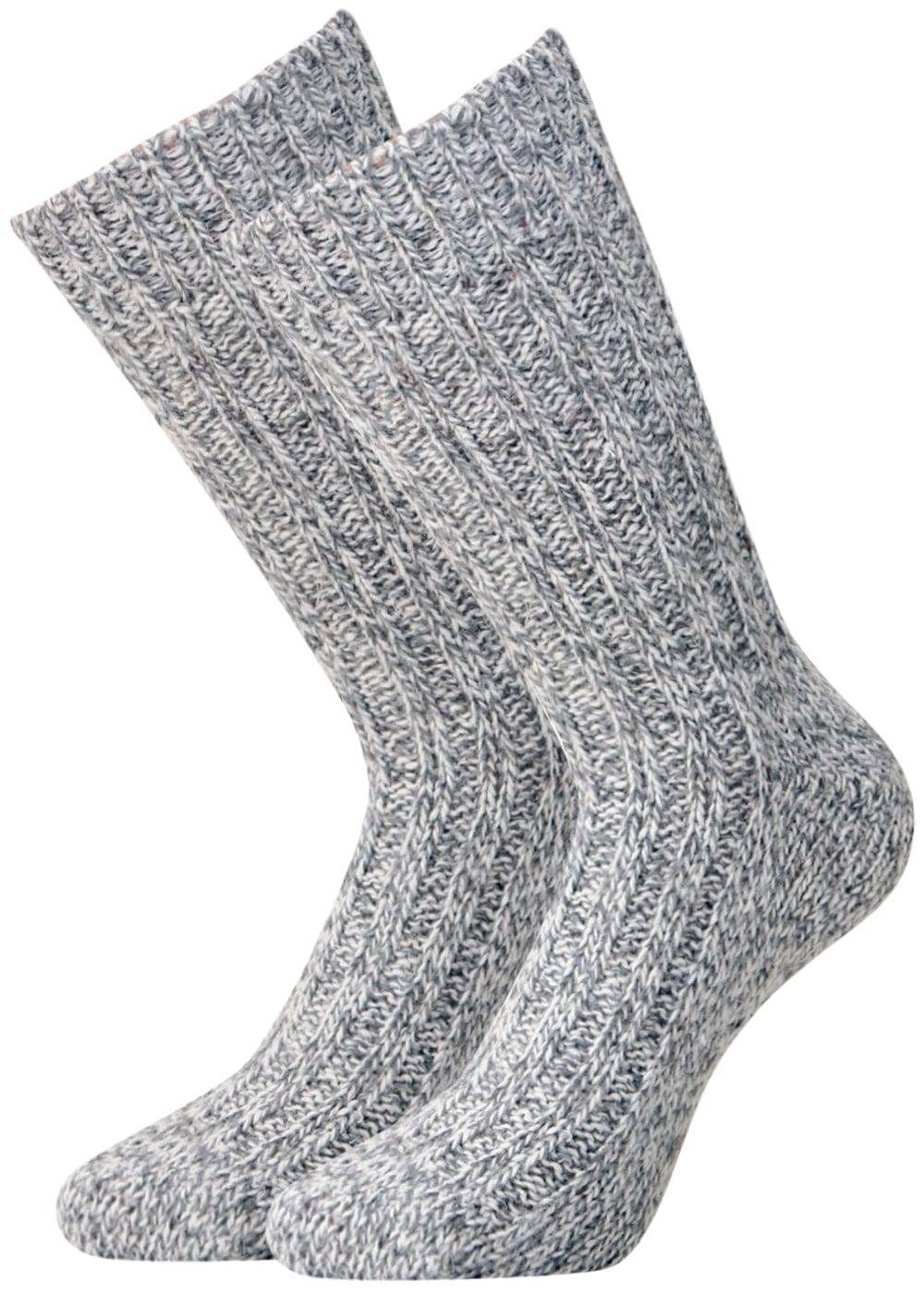 KB Socken Norwegersocken Graumeliert - 2 Paar
