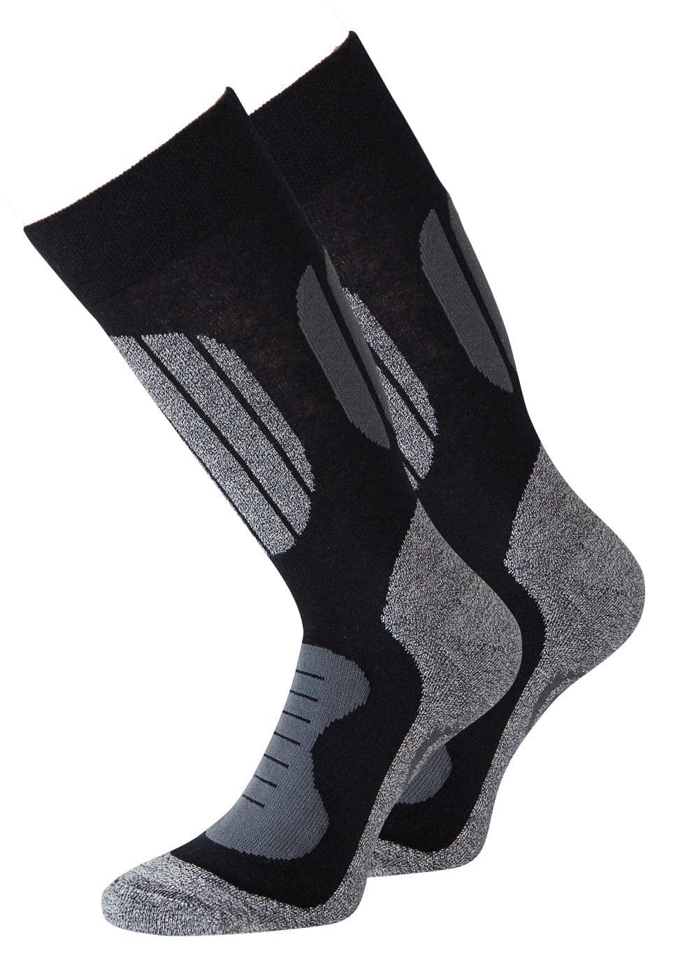 KB Socken Wandersocken Trekkingsocken grau - 2 Paar