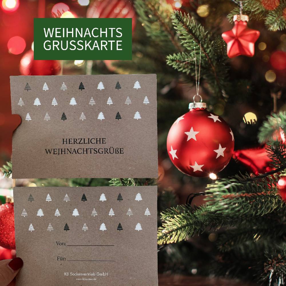 KB Socken Weihnachtliche Geschenkbox Inklusive 2 Paar Alpakasocken, Einer Alpakakeratinseife Und Einer Weihnachtskarte