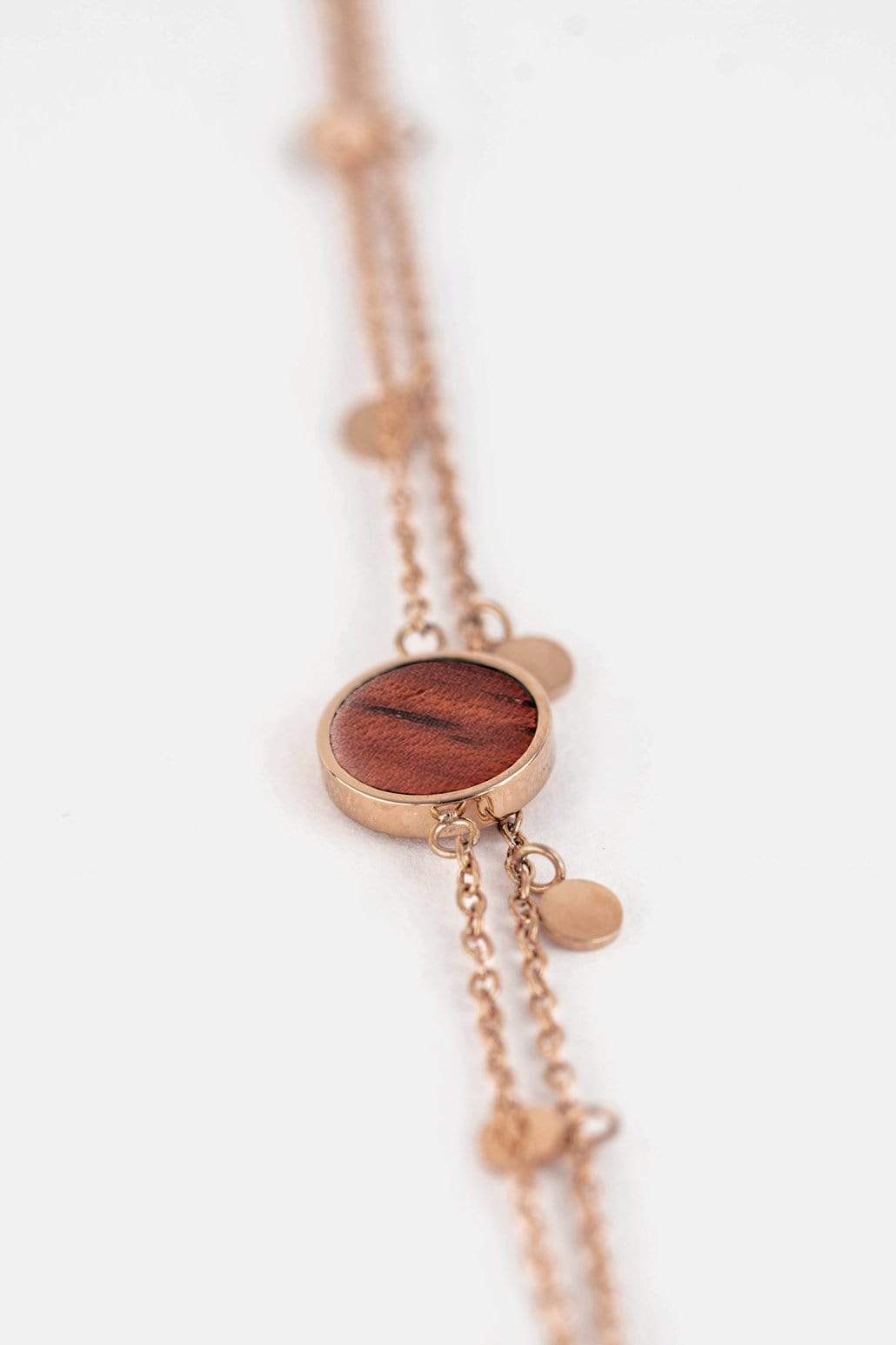 Kerbholz CIRCLE DOUBLE BRACELET Sandelholz