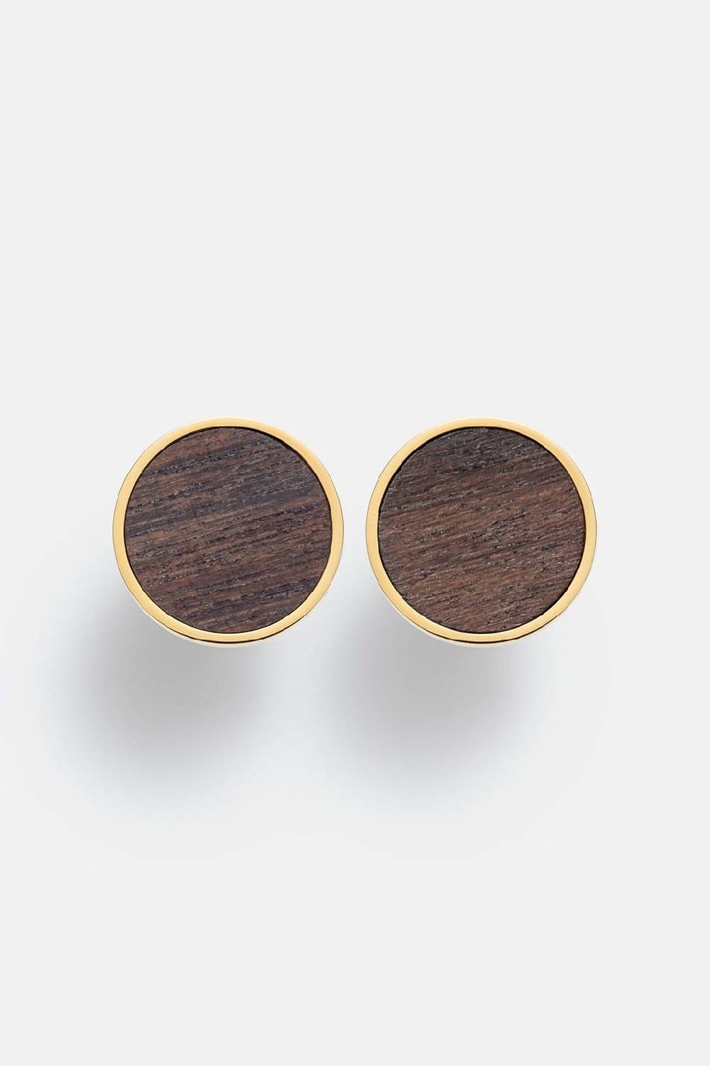 Kerbholz CIRCLE EARRING Sandelholz