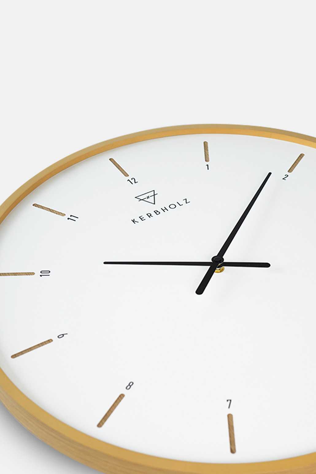 Kerbholz EASY CLOKK XL Walnuss