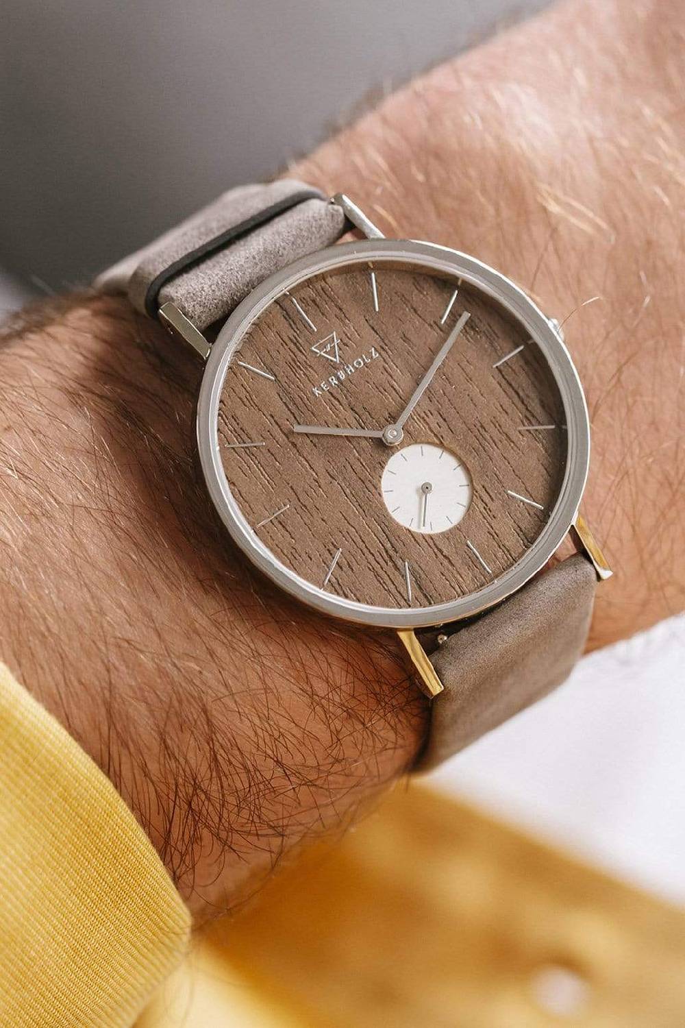 Kerbholz FRITZ Walnuss