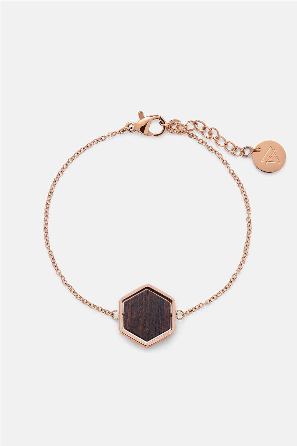 Kerbholz HEXA BRACELET Walnuss