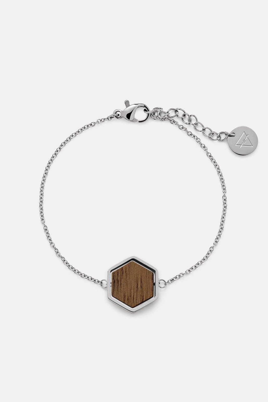 Kerbholz HEXA BRACELET Walnuss