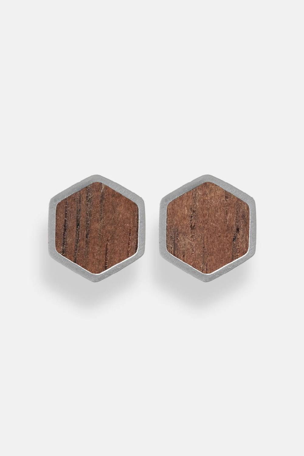 Kerbholz HEXA EARRING Sandelholz