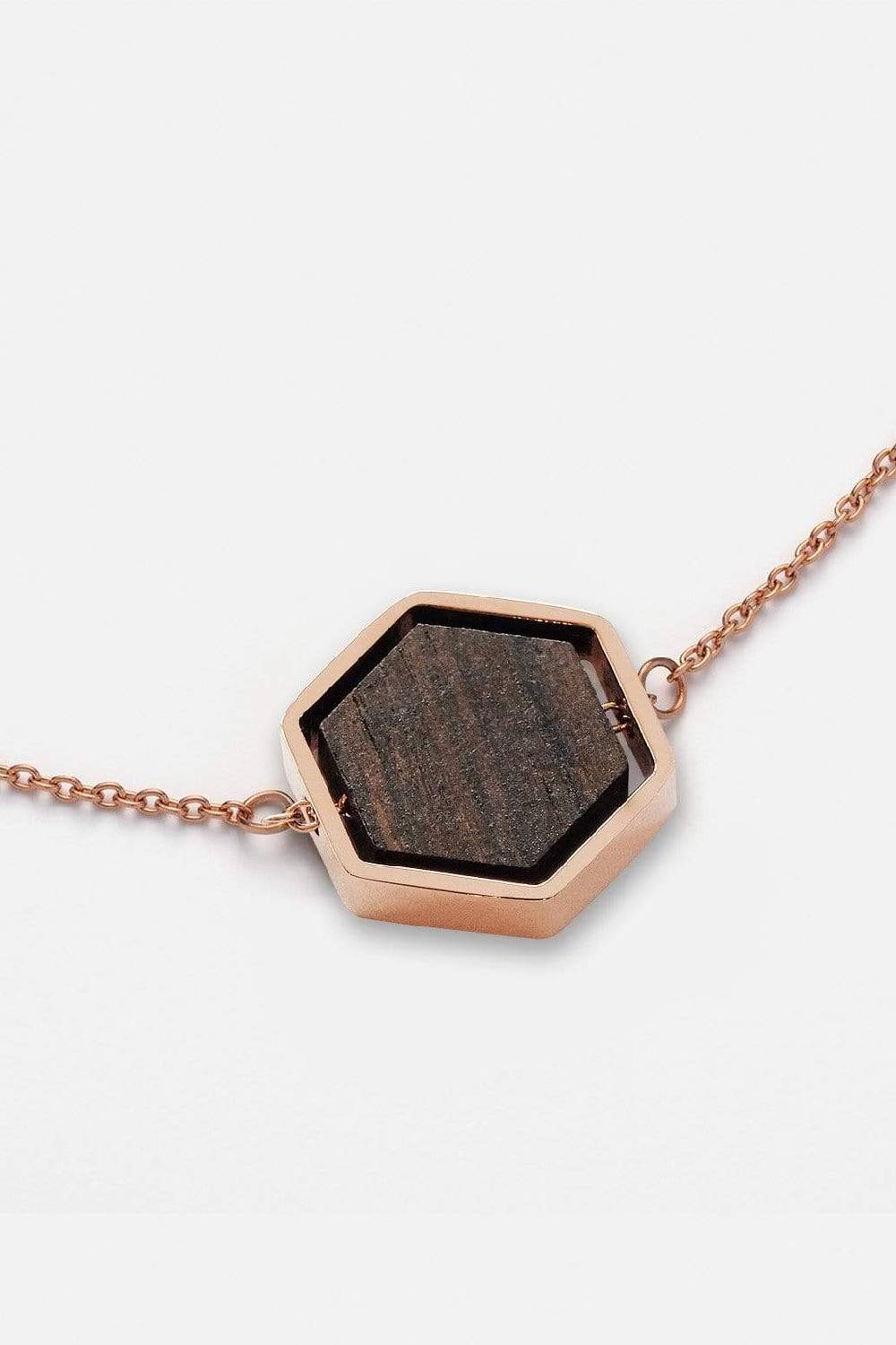 Kerbholz HEXA NECKLACE Sandelholz