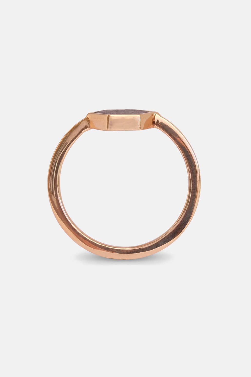 Kerbholz HEXA RING Walnuss