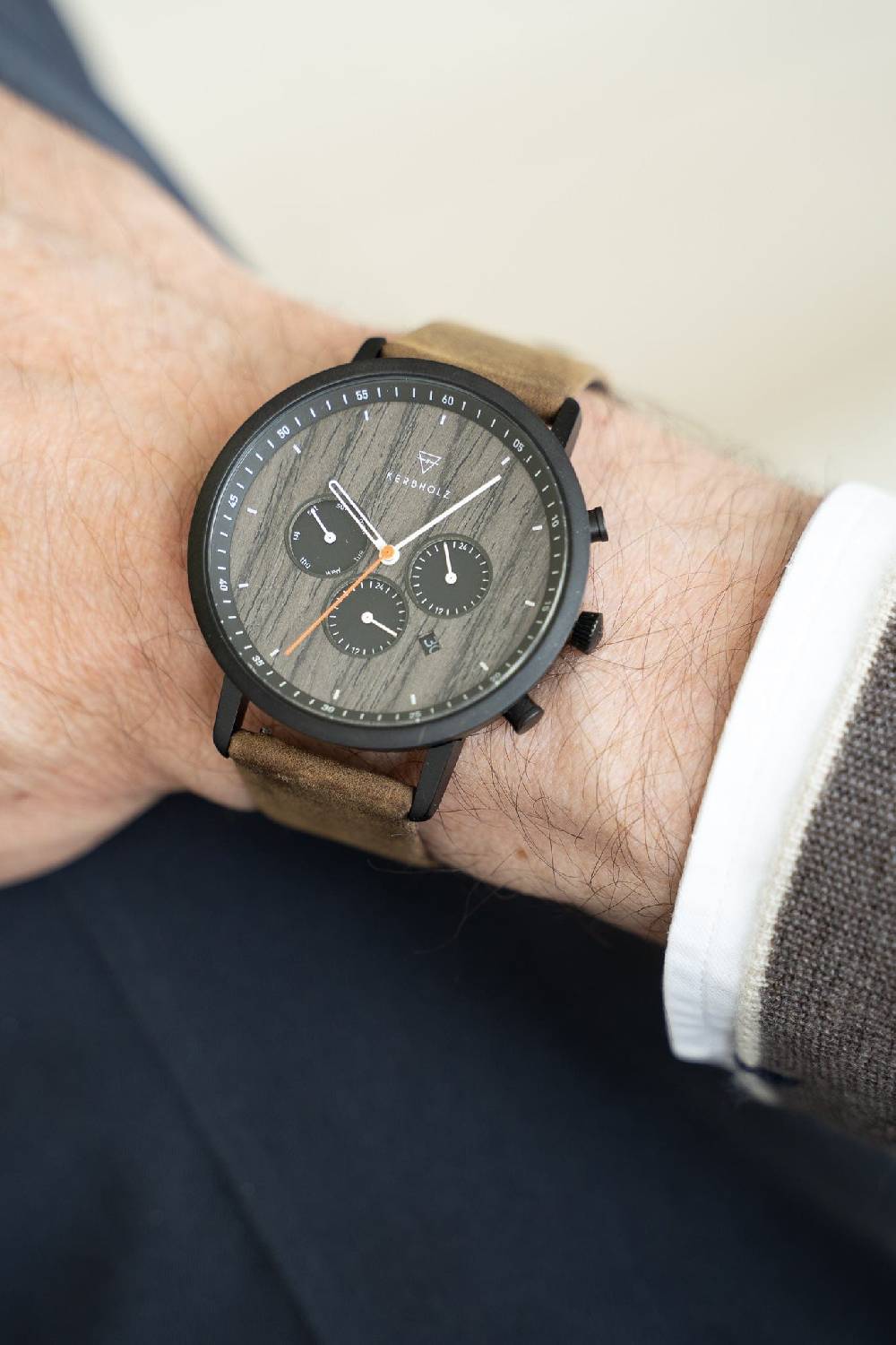 Kerbholz NORBERT Walnuss