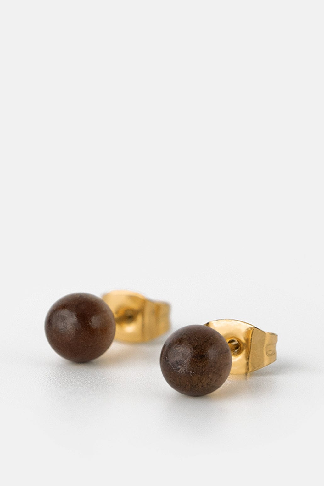 Kerbholz PEARL EARRING Walnuss