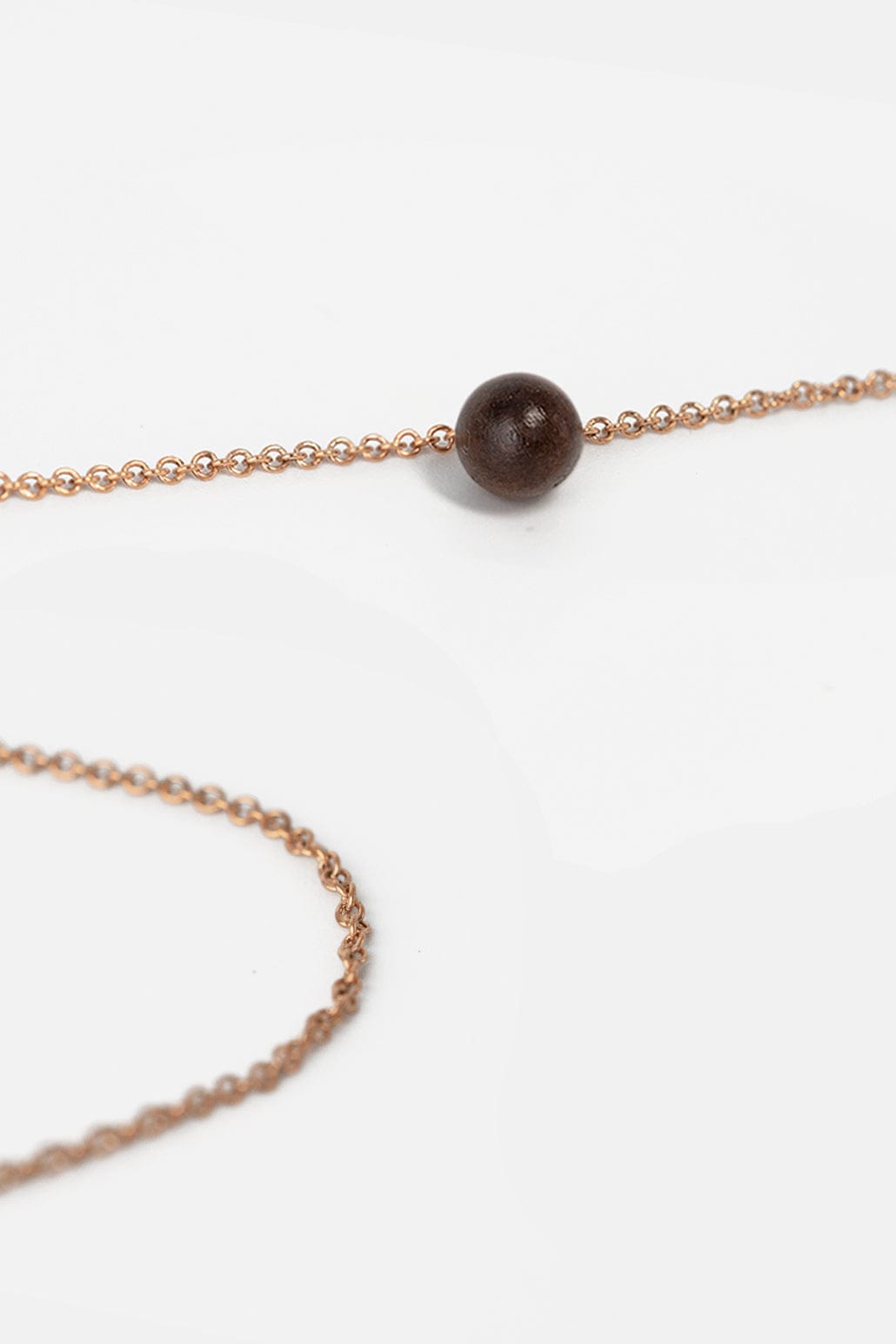 Kerbholz PEARL NECKLACE Walnuss