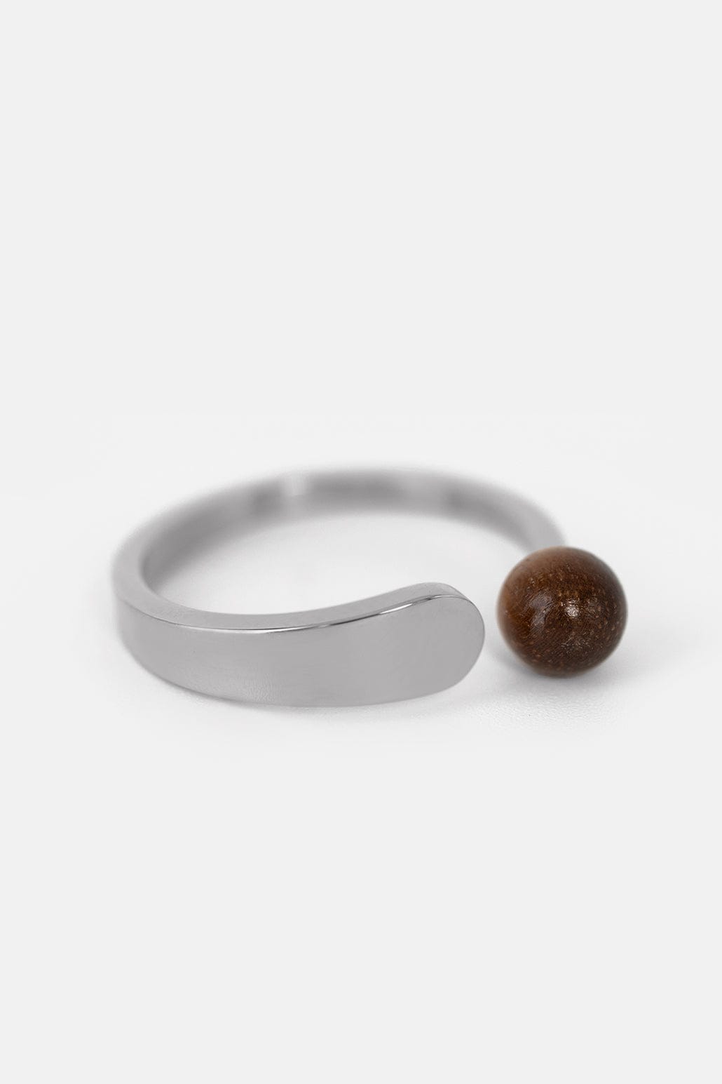 Kerbholz PEARL RING Walnuss