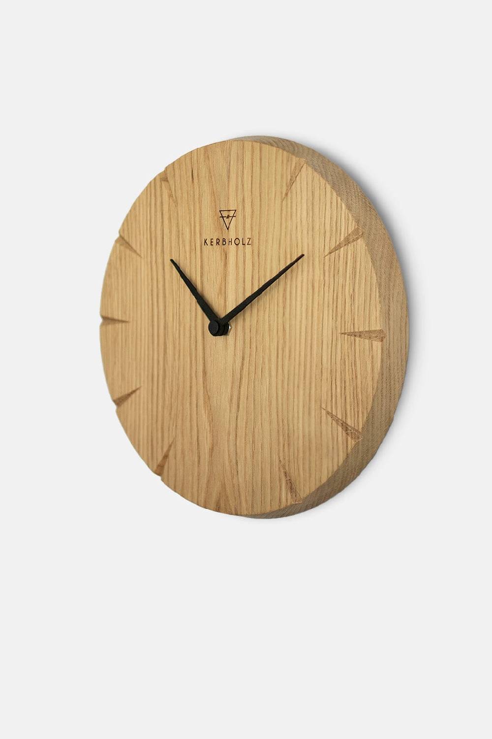 Kerbholz SMALL CLOKK ALP EDITION Eiche