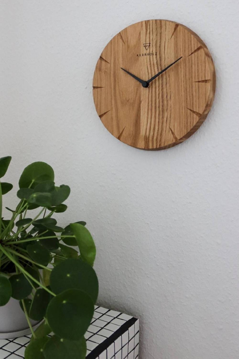 Kerbholz SMALL CLOKK ALP EDITION Walnuss