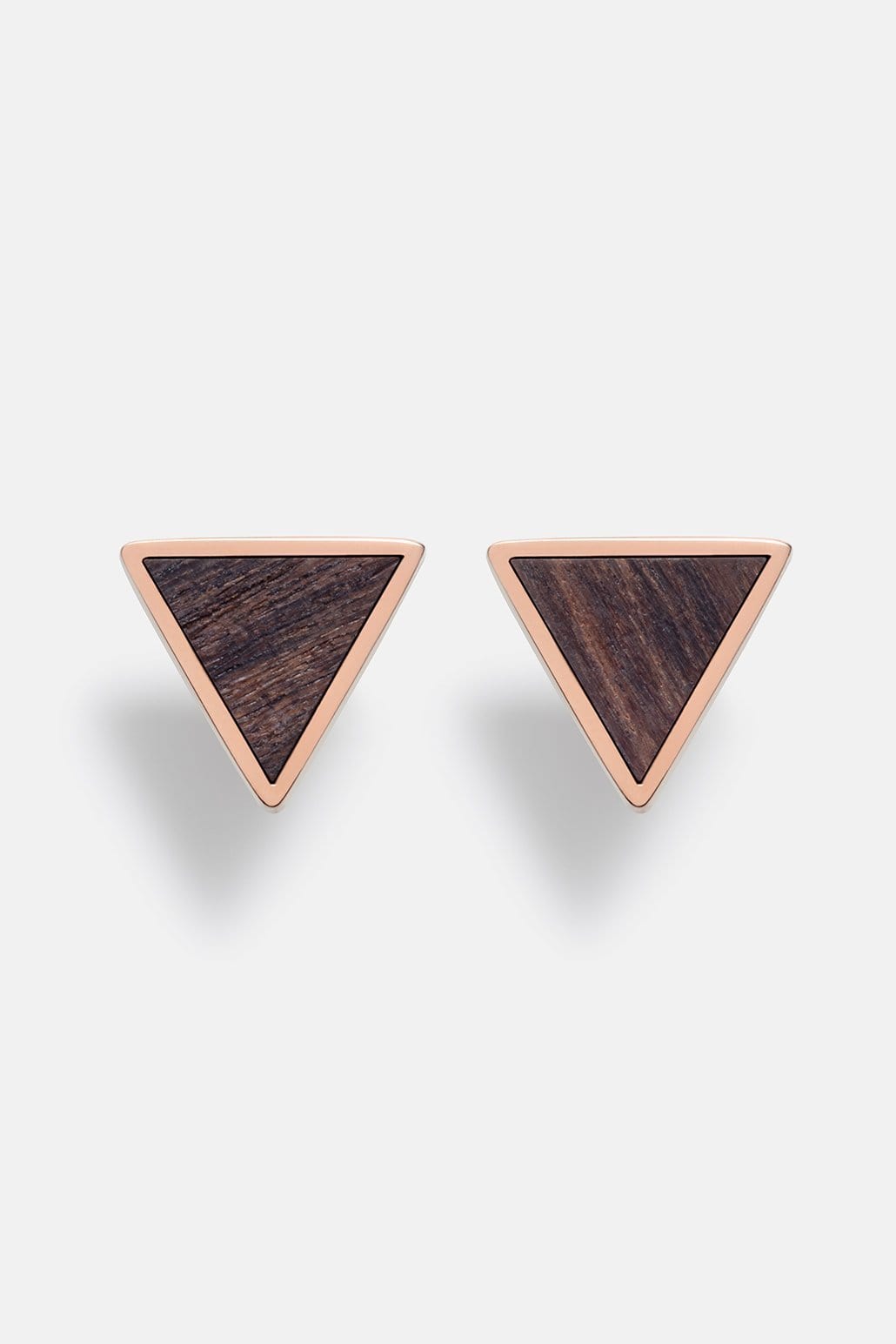 Kerbholz TRIANGLE EARRING Sandelholz