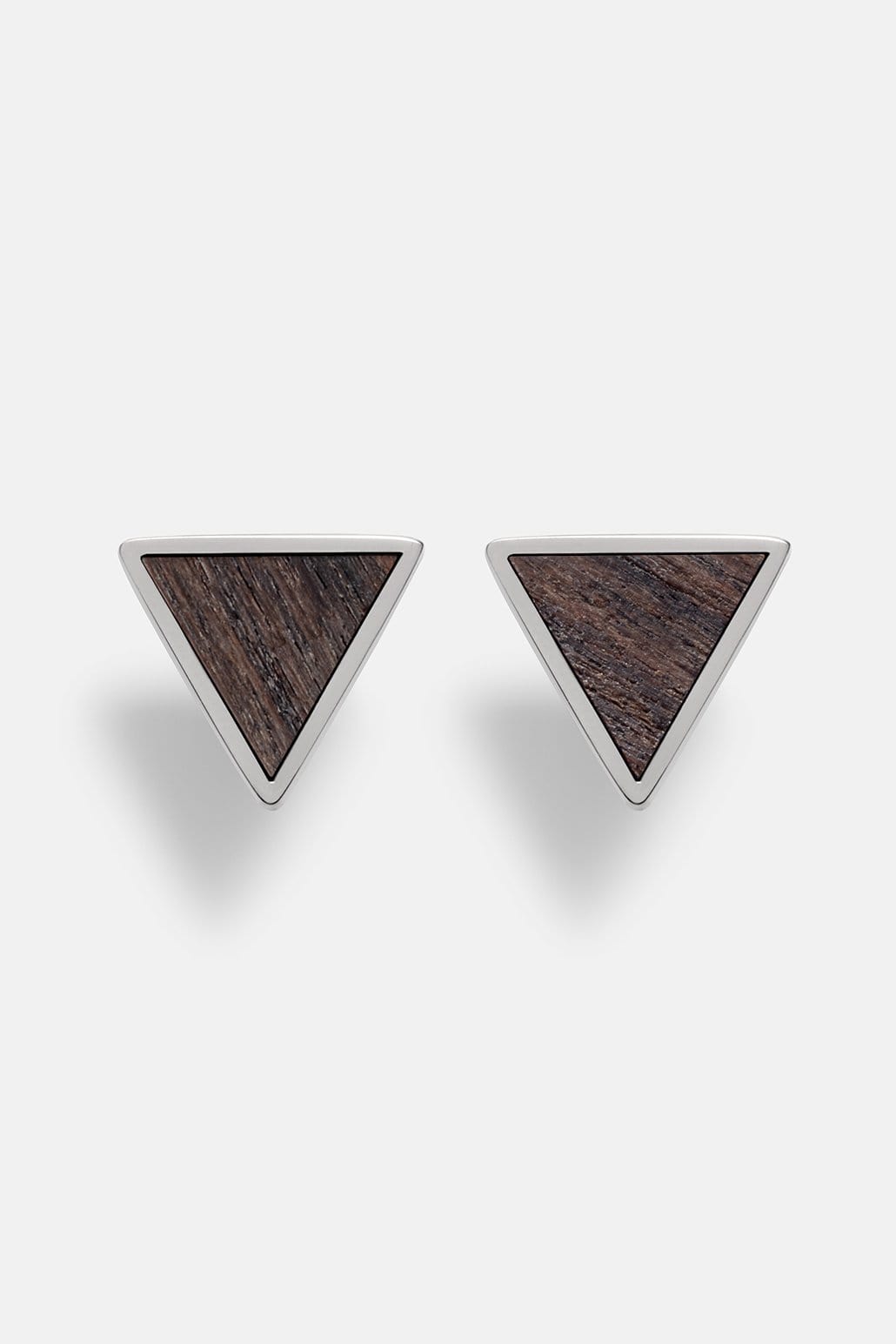 Kerbholz TRIANGLE EARRING Sandelholz