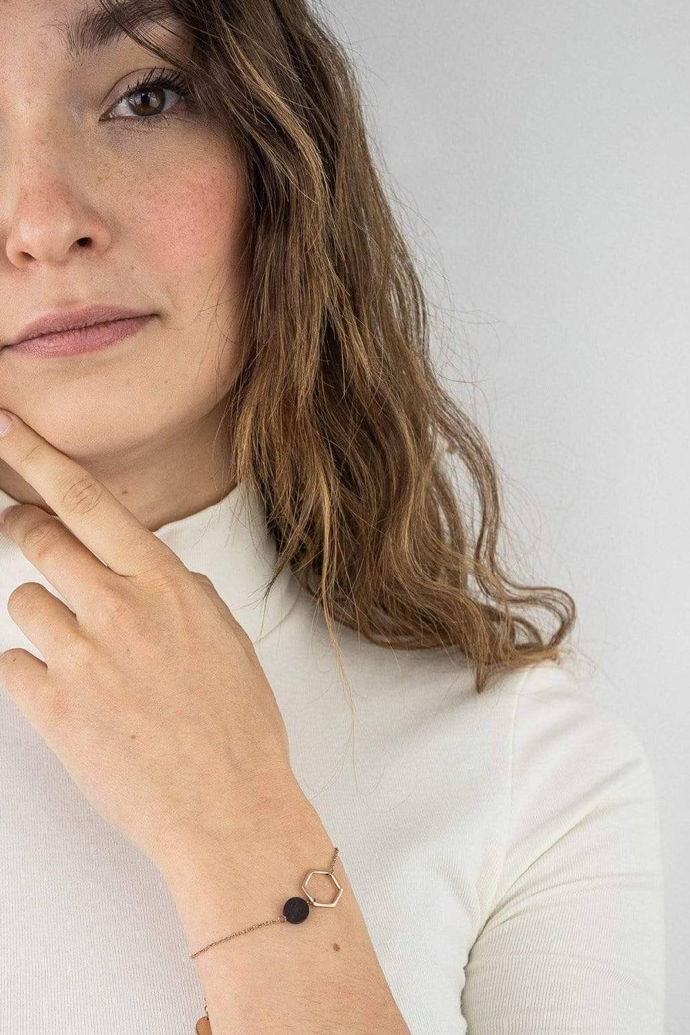 Kerbholz TWIN BRACELET Walnuss