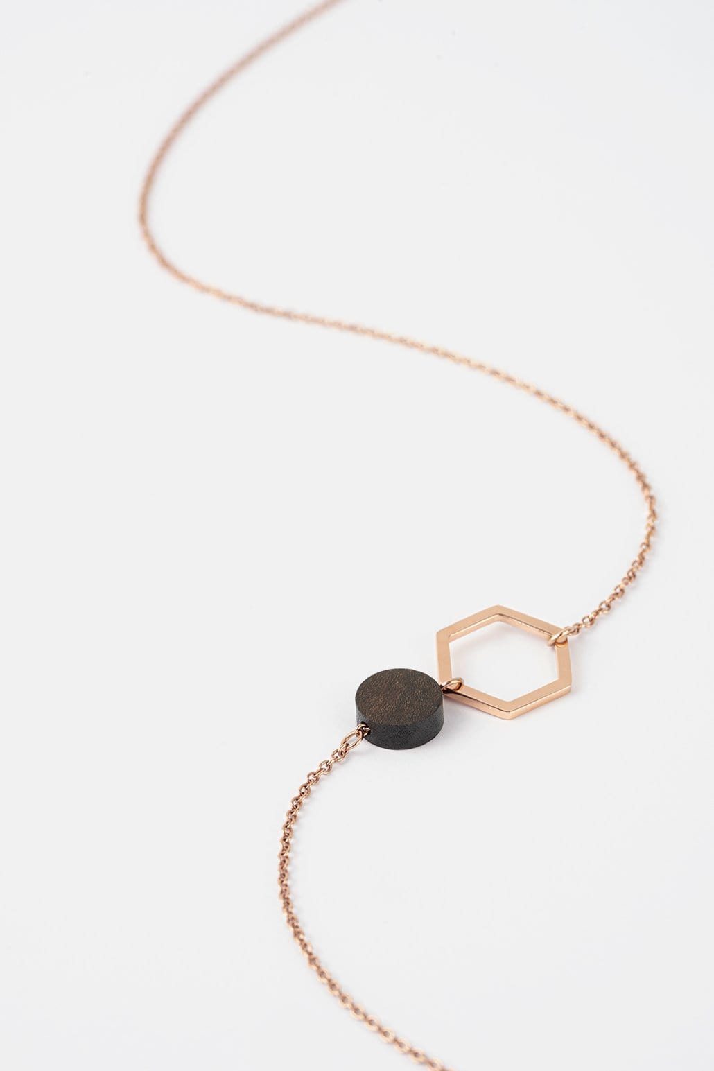 Kerbholz TWIN NECKLACE Sandelholz