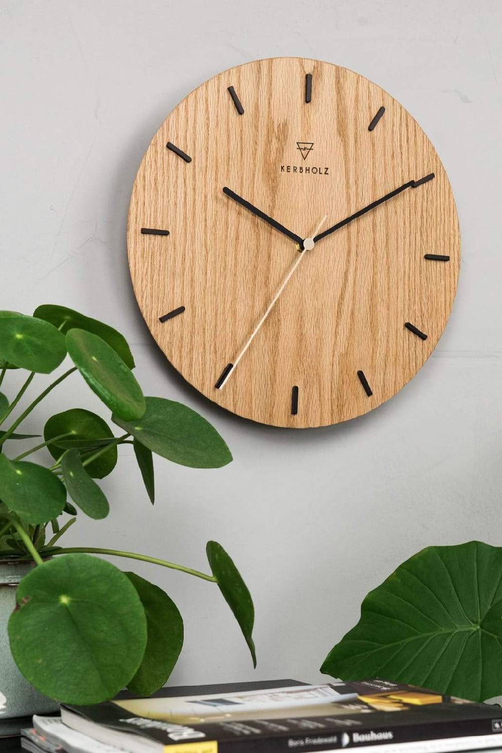 Kerbholz WALL CLOKK ALP EDITION Eiche