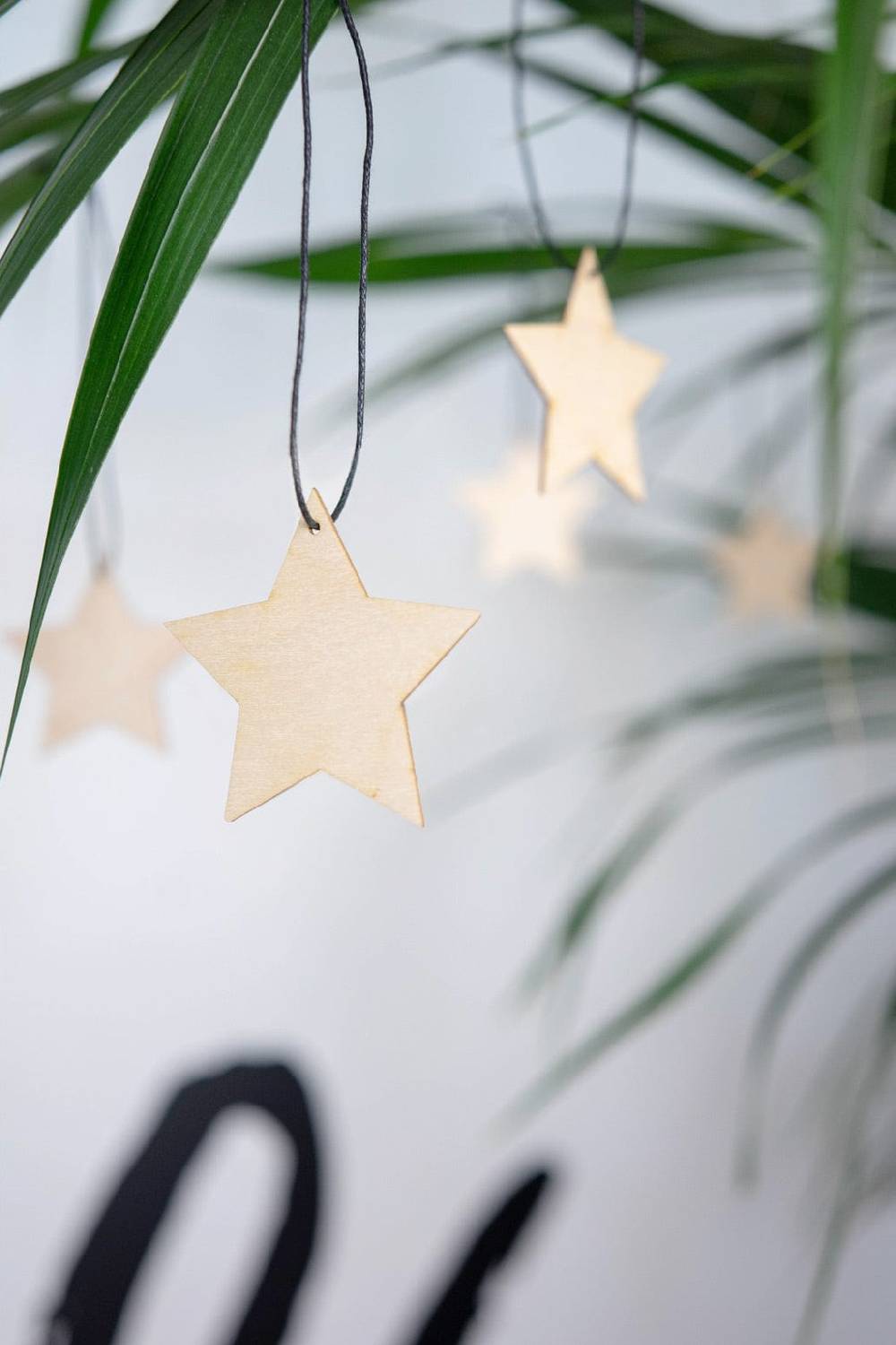 Kerbholz Sterne Anhänger Set Alp Edition Birkenholz