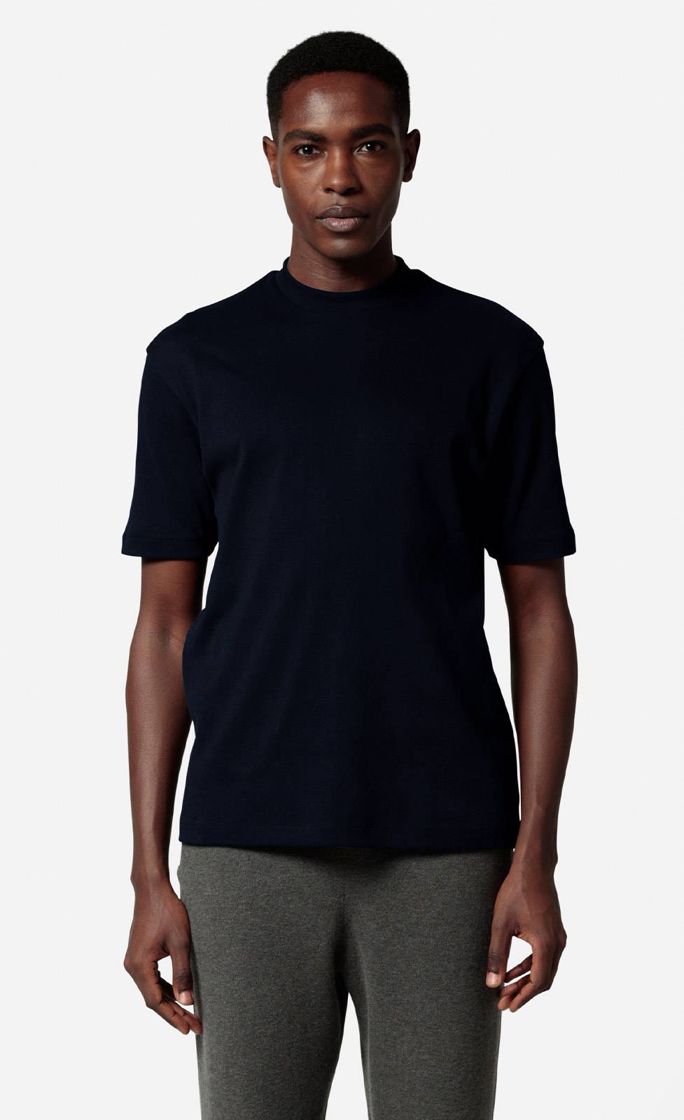 Kiefermann Aarons T-Shirt Aus Kompaktem Baumwolljersey