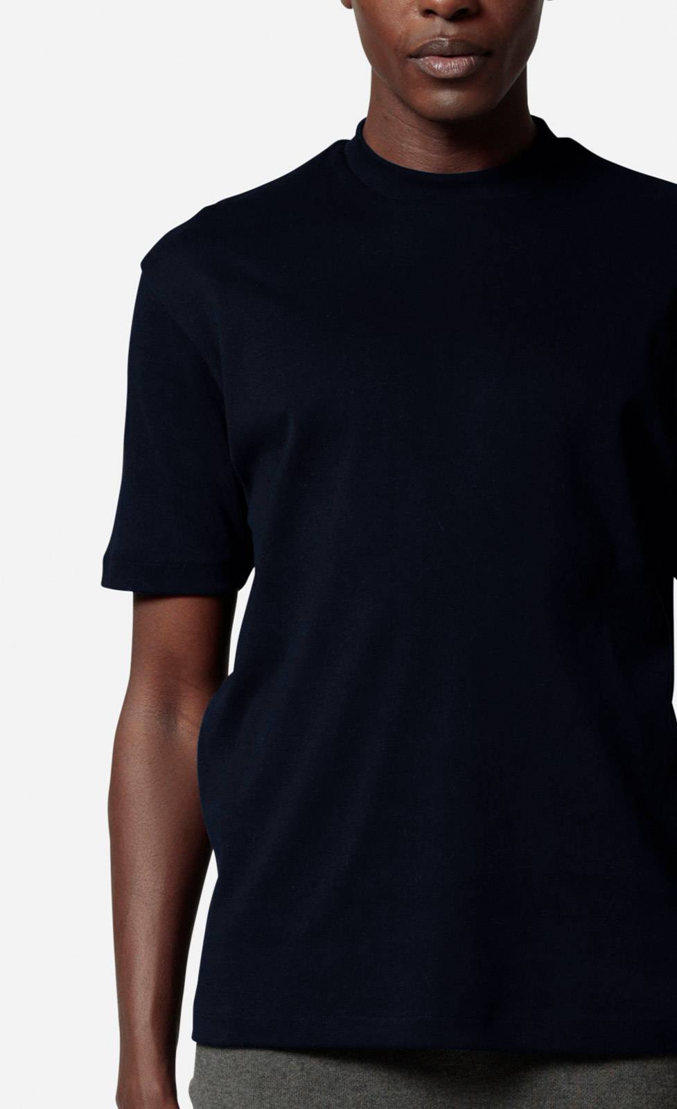 Kiefermann Aarons T-Shirt Aus Kompaktem Baumwolljersey