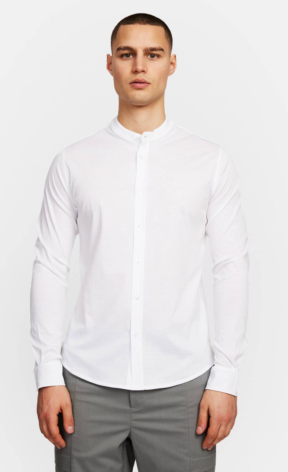 Kiefermann Antonio Jerseyhemd Aus Merzerisierter Baumwolle