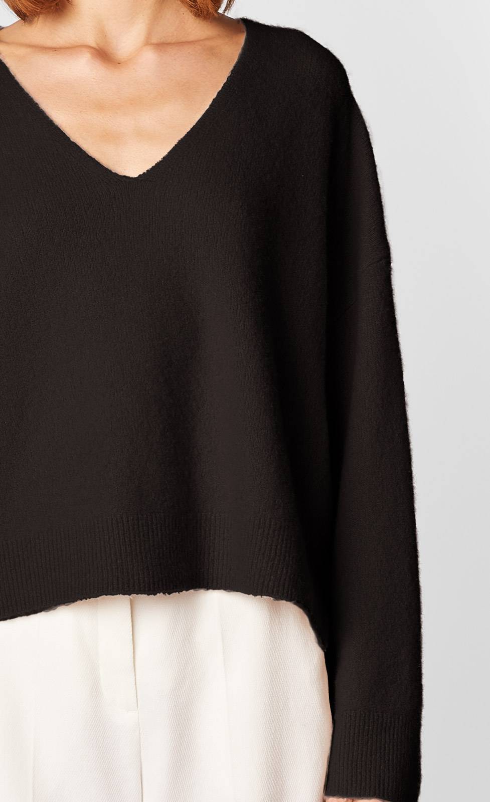 Kiefermann Chiara Strickpullover Aus Gewalktem Kaschmir