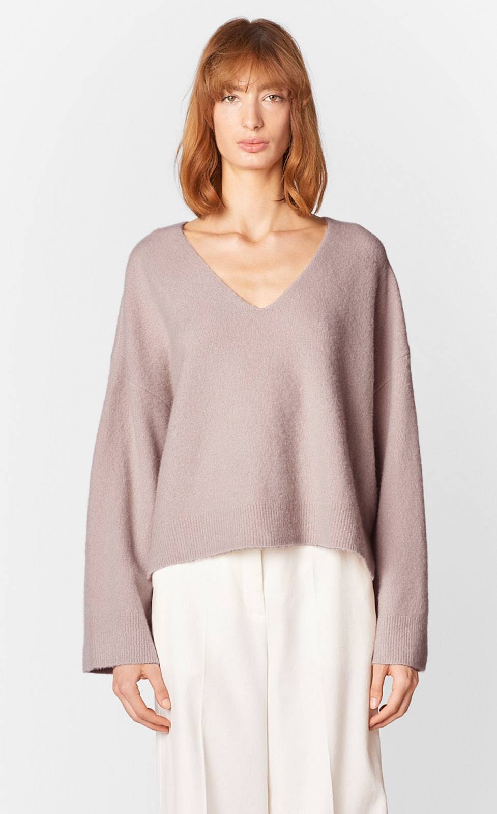 Kiefermann Chiara Strickpullover aus gewalktem Kaschmir