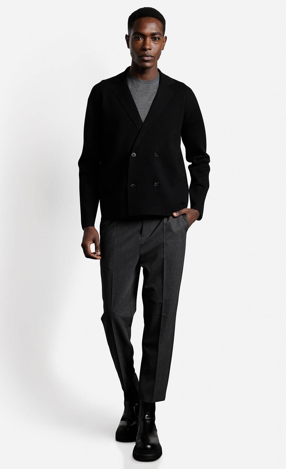 Kiefermann Daryllo Hose Aus Ware In Cool-Wool-Optik