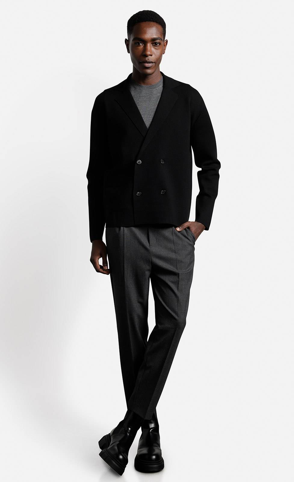 Kiefermann Daryllo Hose Aus Ware In Cool-Wool-Optik