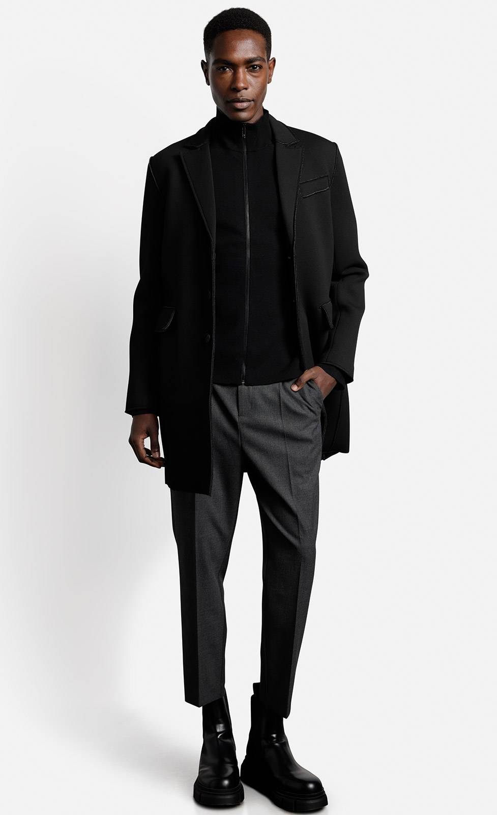 Kiefermann Daryllo Hose Aus Ware In Cool-Wool-Optik