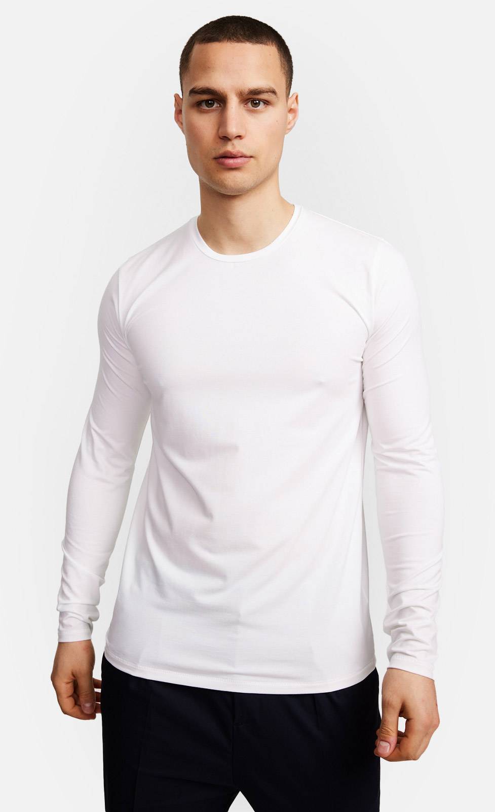 Kiefermann Emil Langarmshirt aus Baumwolle-Modal-Mix