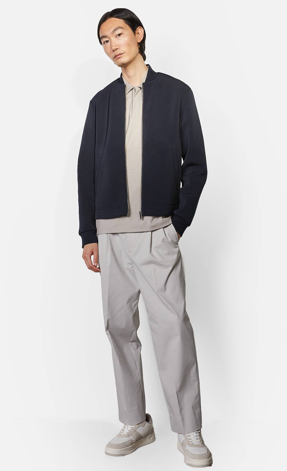 Kiefermann Finnlay Blousonjacke Aus Gebondeter Sweatware