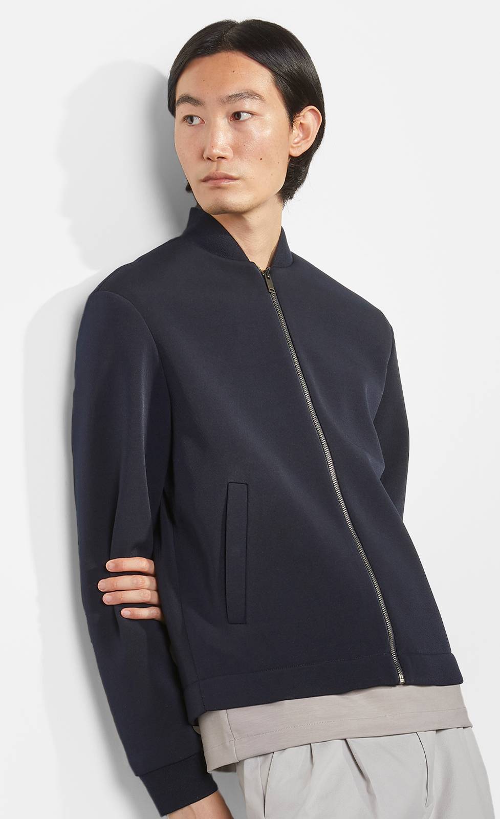 Kiefermann Finnlay Blousonjacke aus gebondeter Sweatware