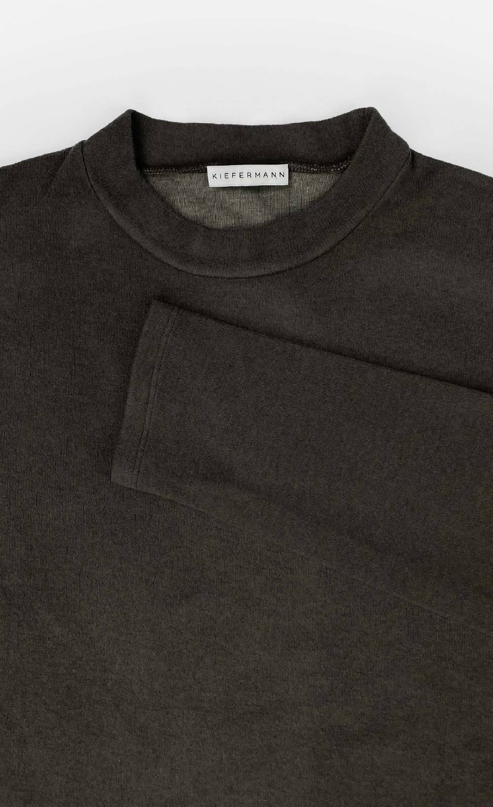 Kiefermann Grahamo Langarmshirt Aus Baumwolle Und Wolle