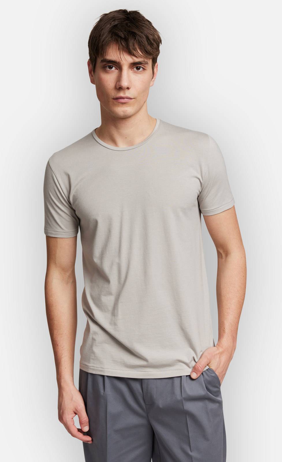 Kiefermann Hero Rundhals T-Shirt Aus Baumwolle Und Modal