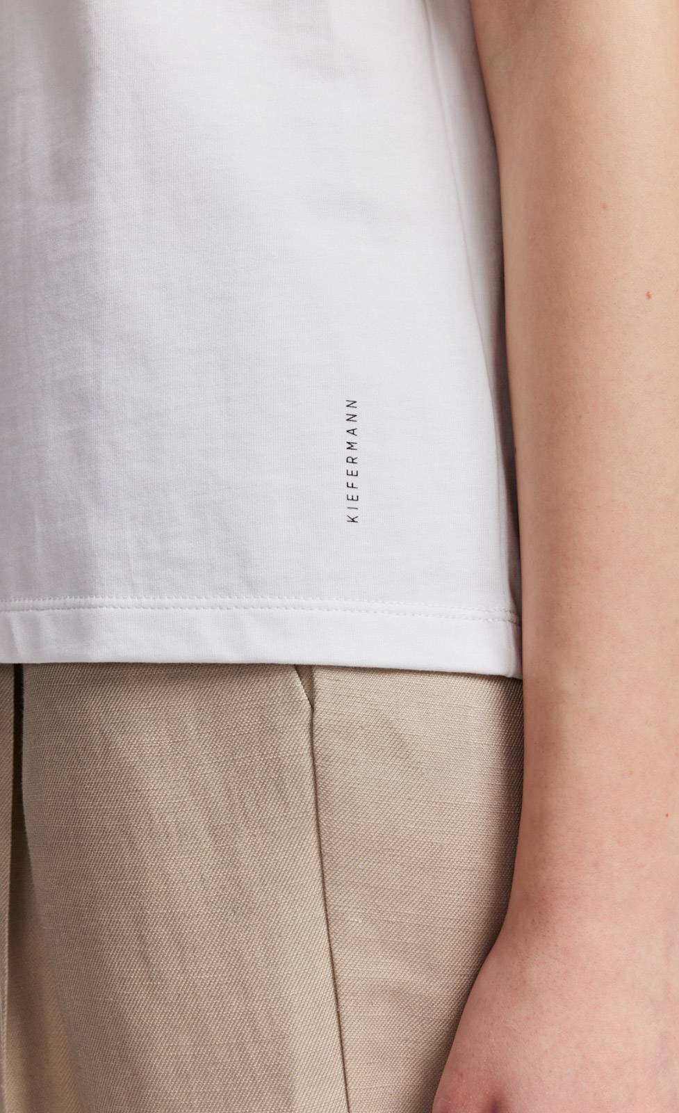 Kiefermann Jetta T-Shirt Aus Baumwolle Mit Logoprint