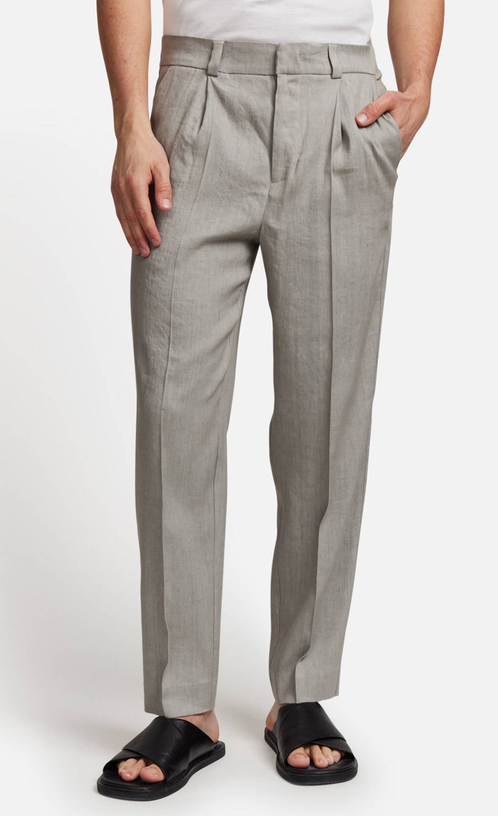 Kiefermann Abel Hose Aus Leinen
