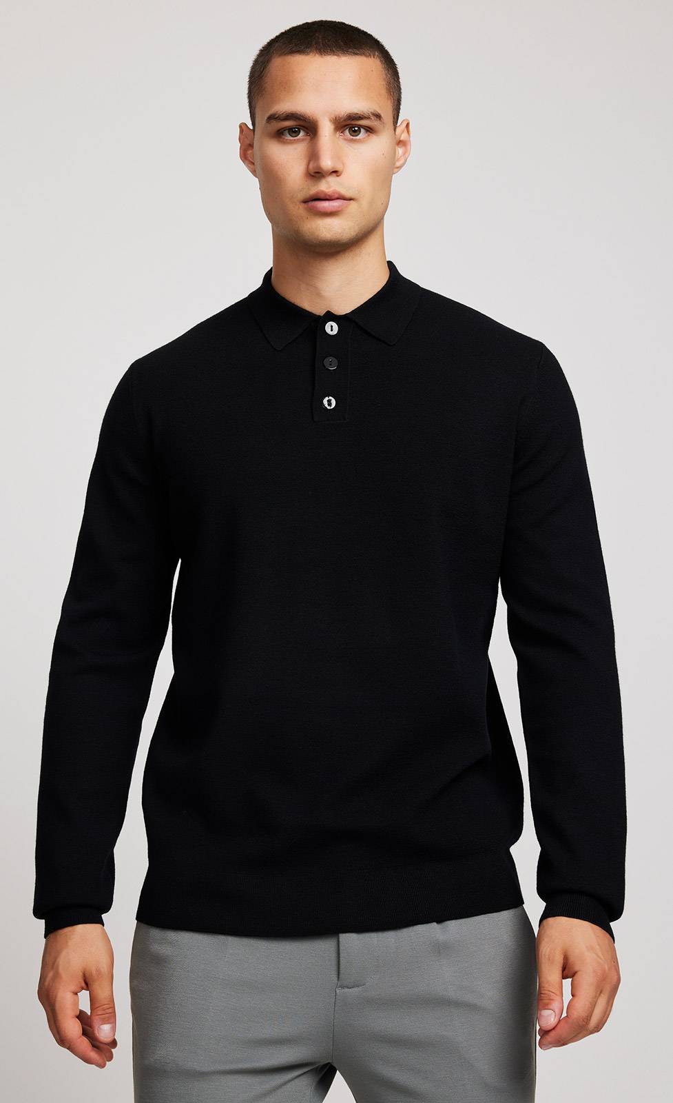 Kiefermann Aidan Strickpullover Mit Polokragen