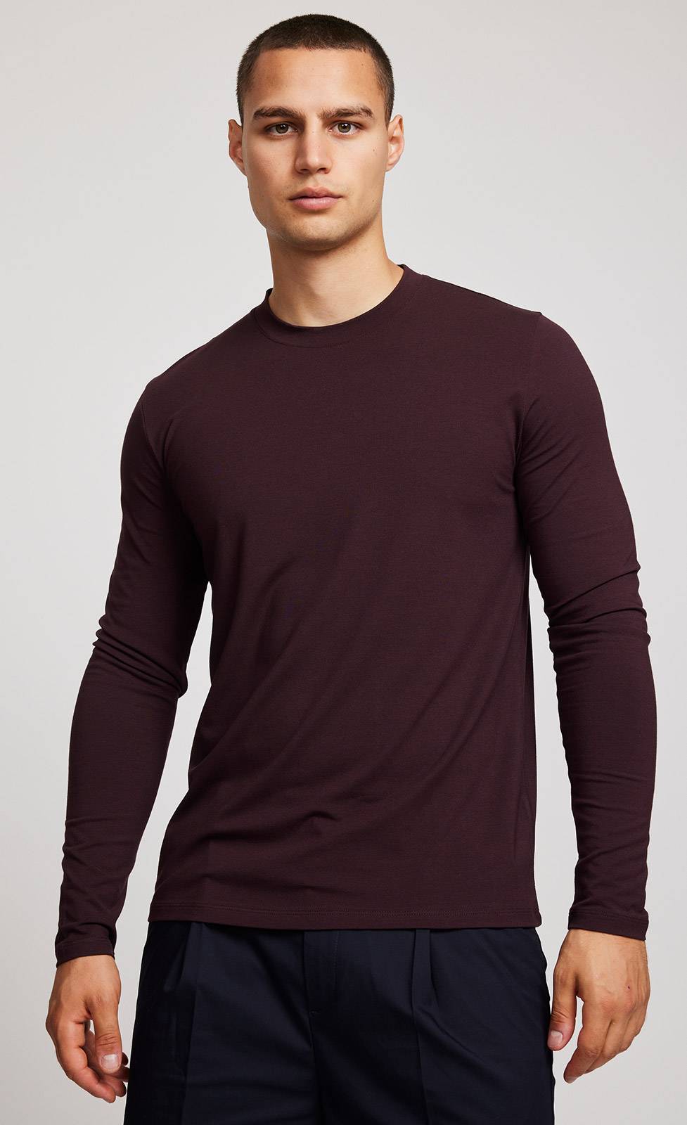 Kiefermann Albert Rundhals Langarmshirt