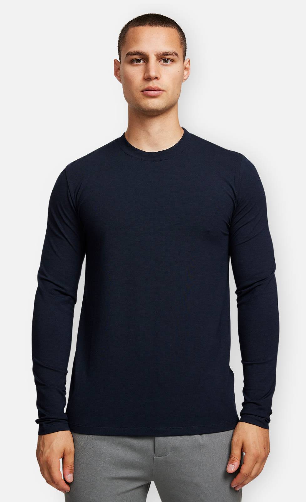 Kiefermann Alberts Rundhals Langarmshirt