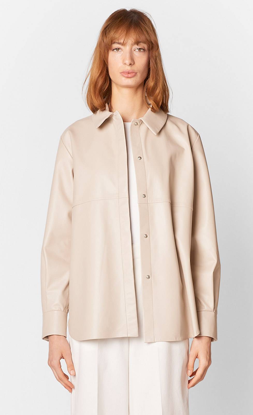 Kiefermann Alexia Overshirt aus Nappaleder