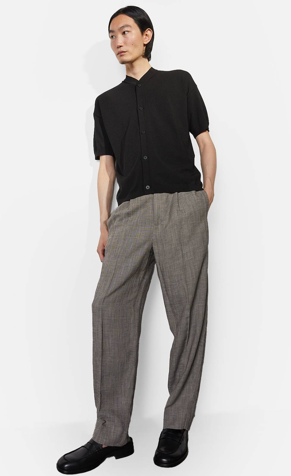 Kiefermann Amos Hose Aus Melangeware