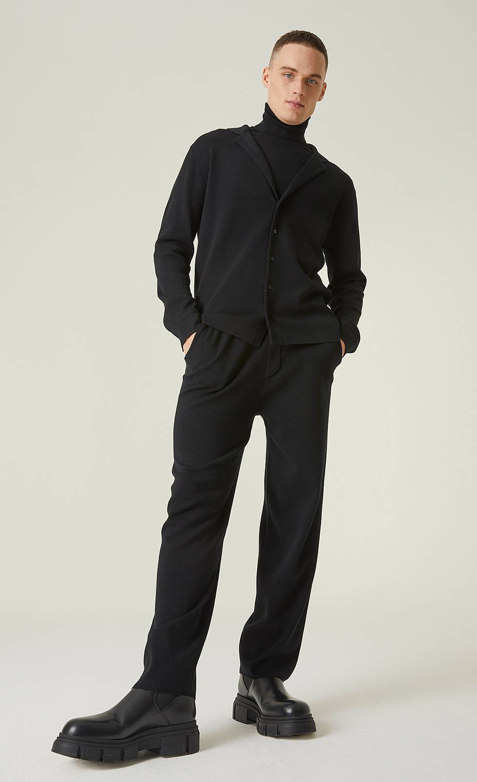 Kiefermann Ares Strickjacke Im Sakkostil