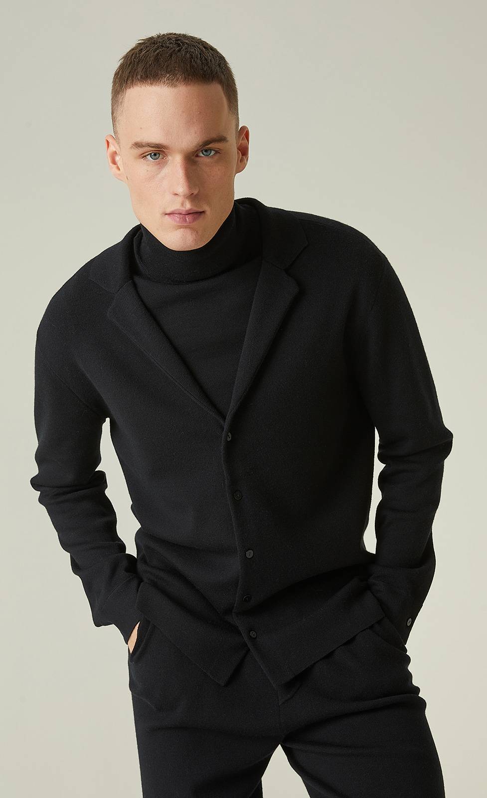 Kiefermann Ares Strickjacke im Sakkostil