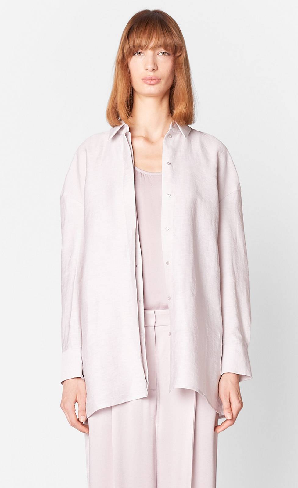 Kiefermann Belinda Lange Hemdbluse aus Leinen
