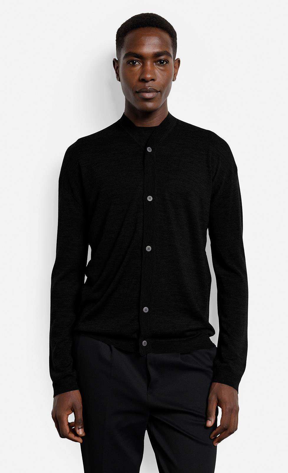 Kiefermann Bernold Strickjacke Mit V-Ausschnitt