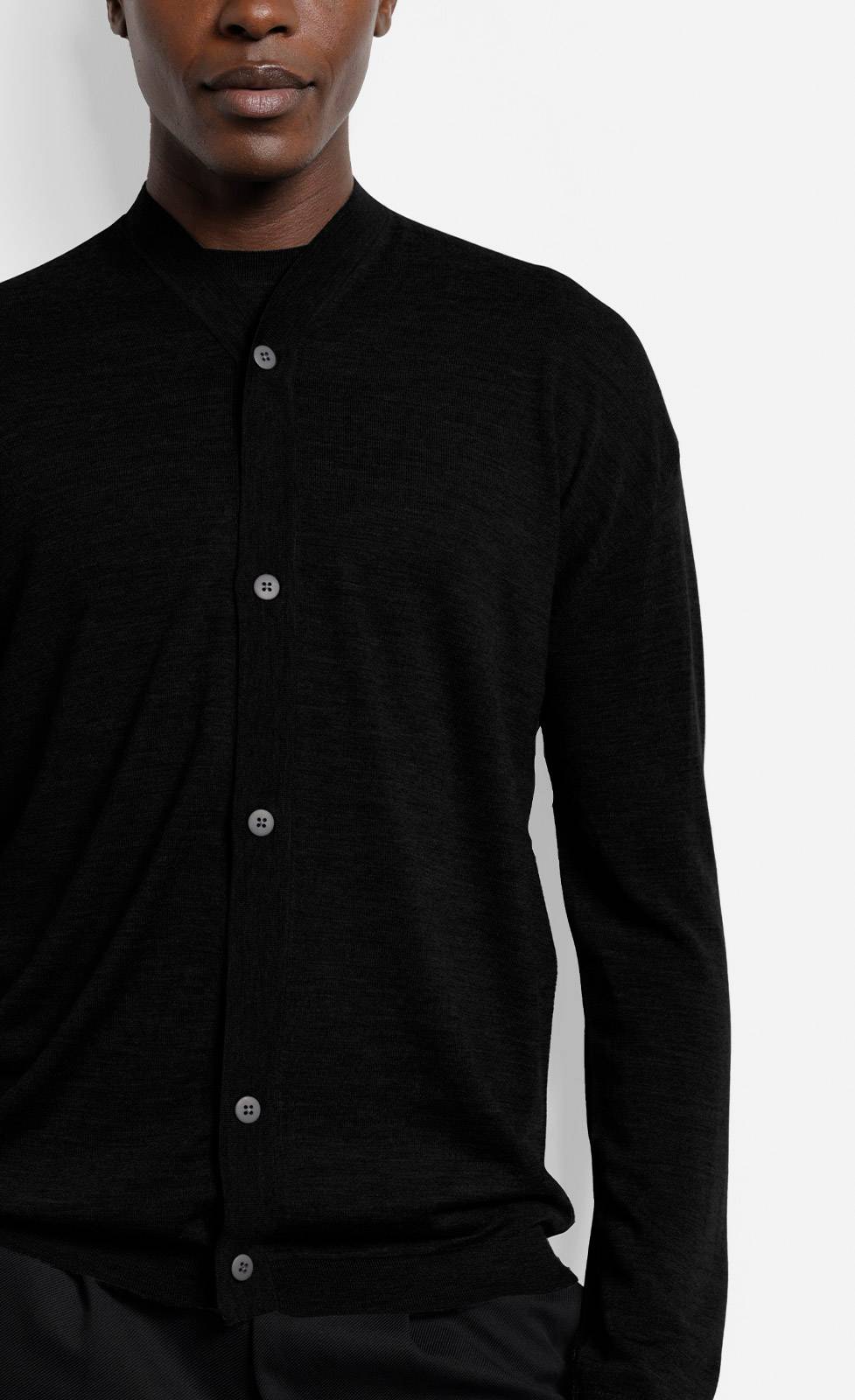 Kiefermann Bernold Strickjacke Mit V-Ausschnitt